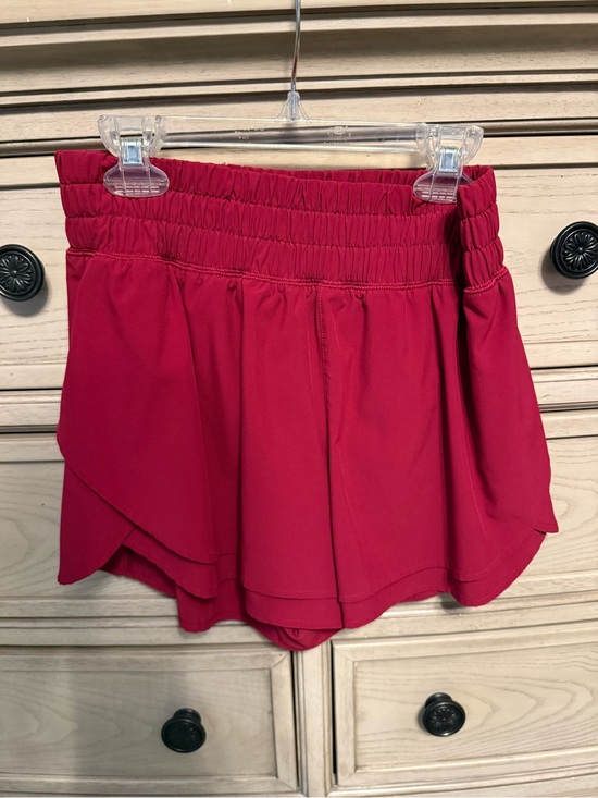 CALIA by Carrie Underwood Pants - CALIA by Carrie Underwood Pink-Red Athletic Skort with Built-In Shorts